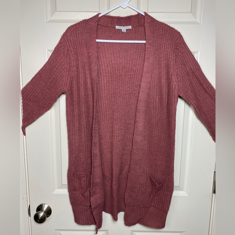 Haute Monde Mauve Cardigan Size Med